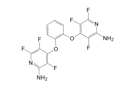 4-[2-(2-amino-3,5,6-trifluoropyridin-4-yl)oxyphenoxy]-3,5,6-trifluoropyridin-2-amine