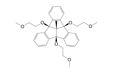 12d-Methyl-4b,8b,12b-tris(methoxyethoxy)-4b,8b12b,12d-tetrahydrodibenzo[2,3:4,5]pentaleno[1,6-ab]indene