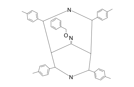 2,4,6,8-[TETRA-(4-METHYL)-PHENYL]-3,7-DIAZABICYCLO-[3.3.1]-NONAN-9-ONE-O-BENZYL-OXIME