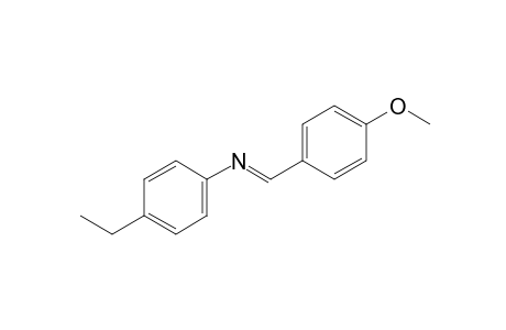 p-ethyl-N-(p-methoxybenzylidene)aniline