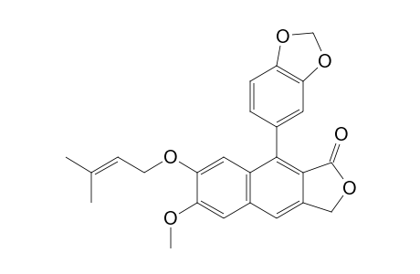 7-O-(3,3-DIMETHYLALLYL)-ISODAURINOL