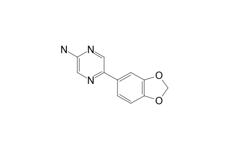 2-AMINO-5-(3',4'-METHYLENEDIOXYPHENYL)-1,4-PYRAZINE