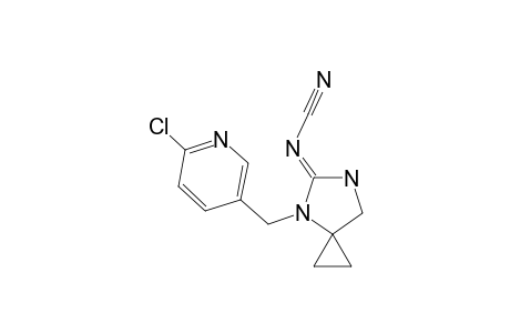 [4-(6-CHLOROPYRIDIN-3-YLMETHYL)-4,6-DIAZASPIRO-[2.4]-HEPT-5-YLIDENE]-CYANAMIDE