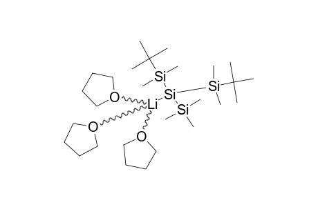 (TERT.-BUTYLME2SI)2(ME3SI)SILI.3THF