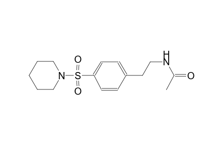 N-[2-[4-(piperidine-1-sulfonyl)-phenyl]-ethyl]acetamide