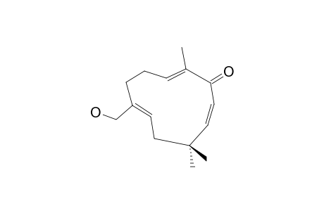 15-HYDROXY-HUMULA-1(10)E,4Z,7Z-TRIEN-9-ONE