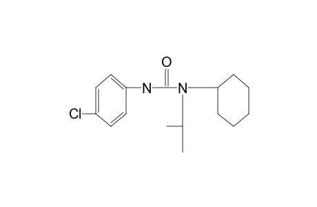 3-(p-chlorophenyl)-1-cyclohexyl-1-isopropylurea