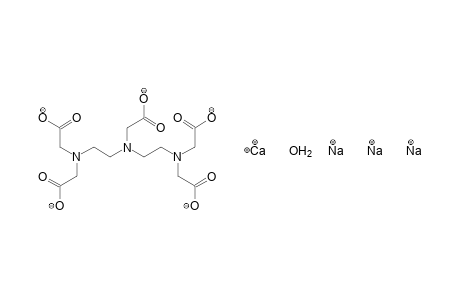 N,N-BIS{2-[BIS(CARBOXYMETHYL)AMINO]ETHYL}GLYCINE, CALCIUMTRISODIUM SALT, HYDRATED