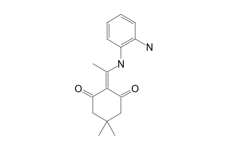 2-[1-(2-AMINOPHENYL)-AMINO]-ETHYLIDENE-5,5-DIMETHYL-1,3-CYCLOHEXANEDIONE