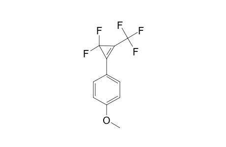 1-[3,3-difluoro-2-(trifluoromethyl)-1-cyclopropenyl]-4-methoxybenzene