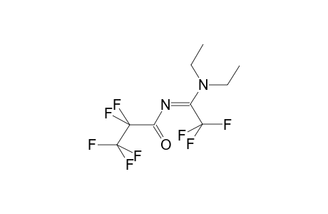 N1,N1-DIETHYL-N2-PENTAFLUOROPROPANOYLTRIFLUOROACETAMIDINE