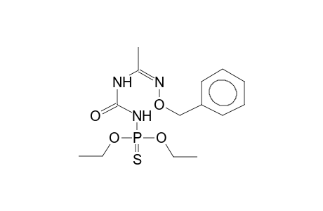 (Z)-O-BENZYL-N-DIETHOXYTHIOPHOSPHORYLCARBAMOYLACETAMIDOXIME