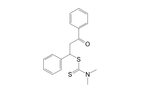 3-mercapto-3-phenylpropiophenone, dimethyldithiocarbamate