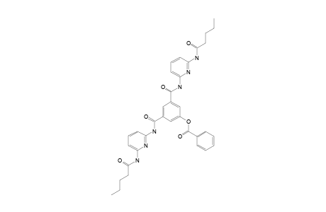 5-BENZOYLOXY-N,N'-BIS-[6-(PENTANOYLAMINO)-PYRID-2-YL]-ISOPHTHALAMIDE