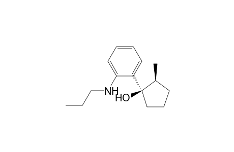 (1R,2S)-2-methyl-1-[2-(propylamino)phenyl]-1-cyclopentanol