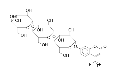 4-TRIFLUOROMETHYLUMBELLIFERYL BETA-D-CELLOTRIOSIDE