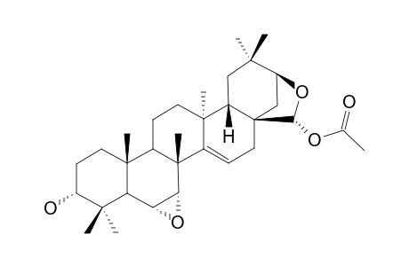 28-ACETYLOXY-6-ALPHA,7-ALPHA:21-BETA,28-DIEPOXYTARAXER-3-ALPHA-OL