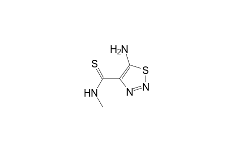 5-Amino-N-methyl-1,2,3-thiadiazole-4-carbothioamide