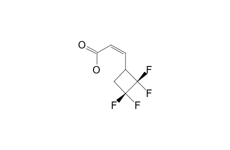 3-(2,2,3,3-TETRAFLUOROCYCLOBUTYL)-ACRYLIC-ACID;CIS-ISOMER