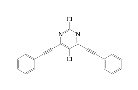 2,5-Dichloro-4,6-bis(phenylethynyl)pyrimidine