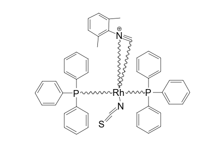 TRANS-[RH(NCS)(PPH3)2(XNC)]