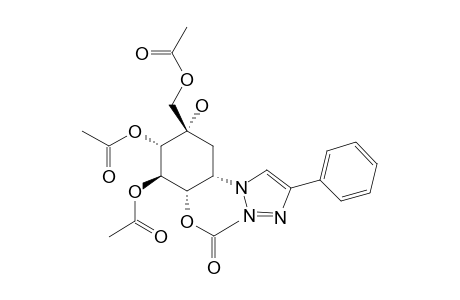 (1S,2R,3S,4S,6S)-4-(ACETOXYMETHYL)-4-HYDROXY-6-(4-PHENYL-1H-1,2,3-TRIAZOL-1-YL)-CYCLOHEXANE-1,2,3-TRIYL-TRIACETATE