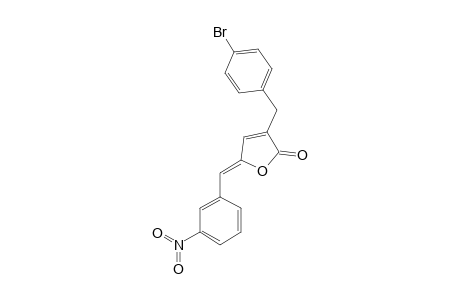 5-(Z)-3-(4-BROMOBENZYL)-5-(3-NITROBENZYLIDENE)-FURAN-2(5H)-ONE