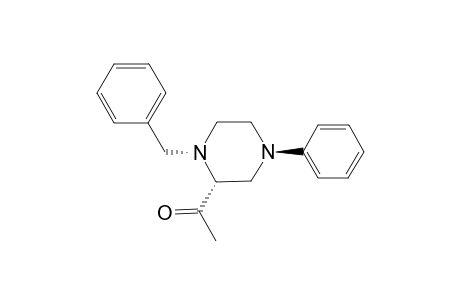 (+)-1-[(2-R)-1-BENZYL-4-PHENYL-PIPERAZIN-2-YL]-ETHAN-1-ONE