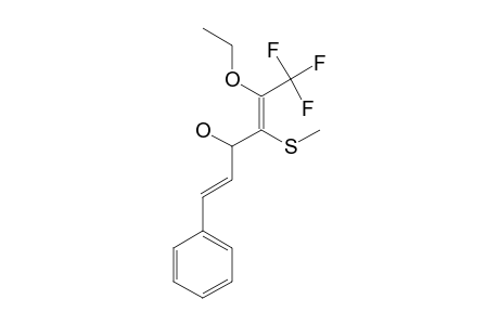 (2-E,5-E)-2-ETHOXY-3-(METHYLTHIO)-6-PHENYLHEX-2,5-DIEN-4-OL