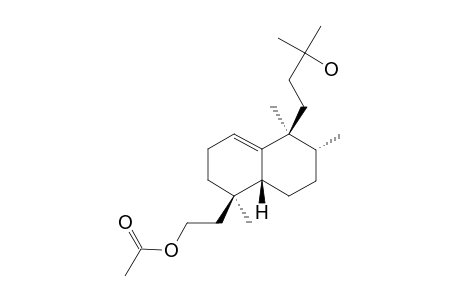 18-ACETOXY-18A-HOMO-15-NOR-1(10)-ENT-HALIMEN-13-OL