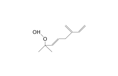 2-HYDROPEROXY-2-METHYL-6-METHYLENE-3,7-OCTADIENE;BETA-MYRCENE-HYDROPEROXIDE