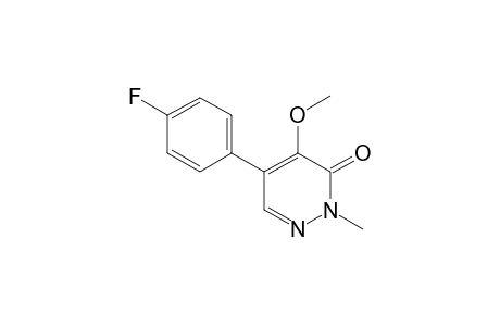 5-(4-fluorophenyl)-4-methoxy-2-methylpyridazin-3-one