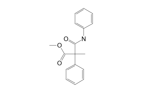 METHYL-2-PHENYL-2-PHENYLCARBAMOYLPROPANOATE