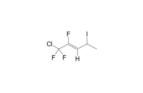 Z-1,1,2-TRIFLUORO-1-CHLORO-4-IODO-2-PENTENE