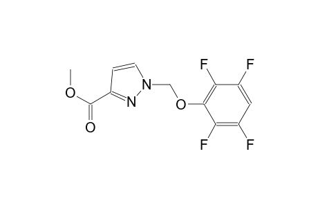 methyl 1-[(2,3,5,6-tetrafluorophenoxy)methyl]-1H-pyrazole-3-carboxylate