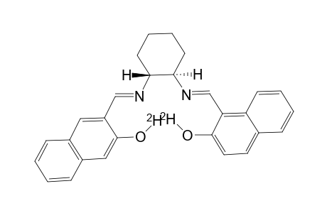 TRANS-N,N'-BIS-(2-HYDROXYNAPHTHYLIDENE)-CYCLOHEXANEDIAMINE;DEUTERATED_SPECIES