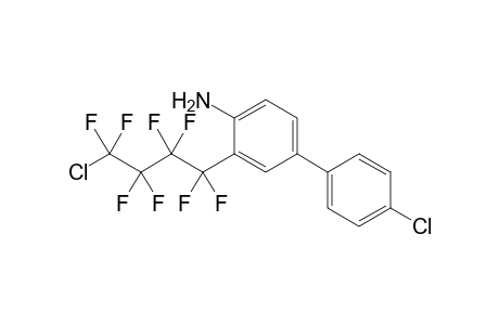 3-(4-Chlorooctafluorobutyl)-4-amino-4'-chlorobiphenyl