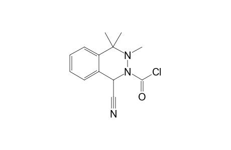 1-CYANO-1,2,3,4-TETRAHYDRO-2-3,4,4-TRIMETHYL-2-PHTHALAZINECARBONYL_CHLORIDE