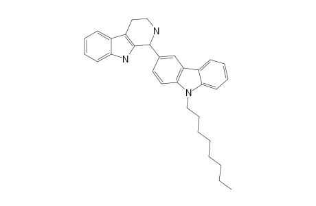 1-(9'-OCTYL-3'-CARBAZOLYL)-1,2,3,4-TETRAHYDRO-BETA-CARBOLINE