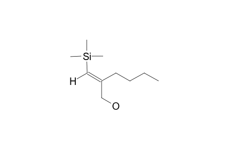 (E)-2-BUTYL-3-(TRIMETHYLSILYL)-PROP-2-EN-1-OL