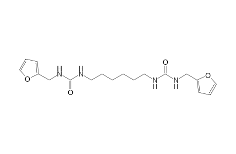 1,1'-hexamethylenebis[3-furfurylurea]