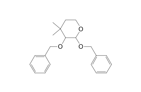 2,3-Bis(benzyloxy)-4,4-dimethyltetrahydropyran