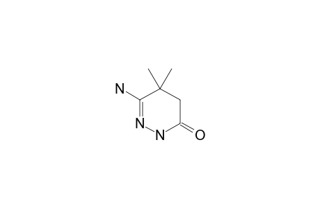 6-AMINO-5,5-DIMETHYL-4,5-DIHYDRO-2H-PYRIDAZIN-3-ONE