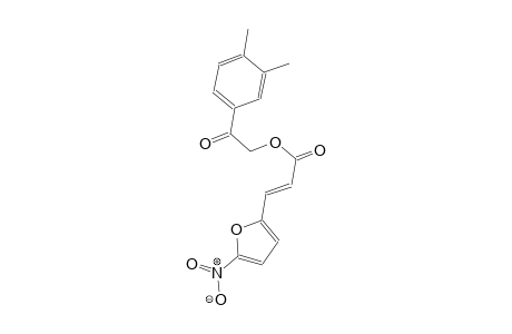 3-(5-Nitro-furan-2-yl)-acrylic acid 2-(3,4-dimethyl-phenyl)-2-oxo-ethyl ester