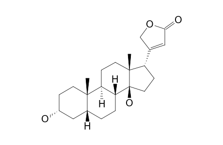 3-ALPHA,14-DIHYDROXY-5-BETA,14-BETA,17-ALPHA-CARD-20(22)-ENOLIDE