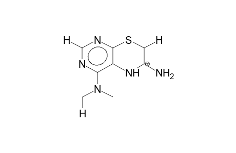 4-DIMETHYLAMINO-6-AMINO-PYRIMIDINO[4,5-B]-1,4-THIAZINE CATION