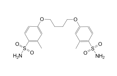 benzenesulfonamide, 4-[4-[4-(aminosulfonyl)-3-methylphenoxy]butoxy]-2-methyl-