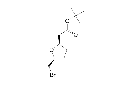 TERT.-BUTYL-[5-(BROMOMETHYL)-TETRAHYDROFURAN-2-YL]-ACETATE;MAJOR-DIASTEREOMER