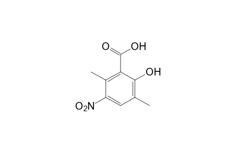 3,6-dimethyl-5-nitrosalicylic acid