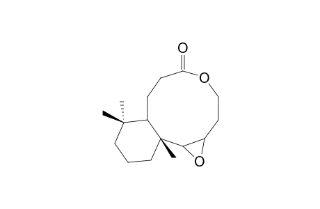 (9R,11R)-9,11-EPOXY-14,15,16,17-TETRANOR-8,9-SECOLABDAN-8,13-OLIDE